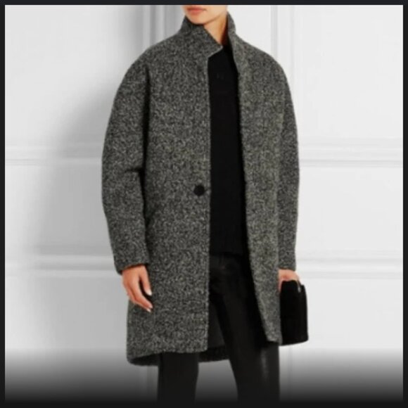 Isabel Marant Boucle Wool Coat | Size 36 FR - Picture 2 of 6